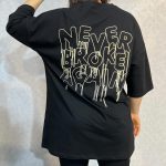 تیشرت لانگ آراتین طرح Never Broke Again