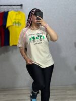 تیشرت فری سایز آستین کوتاه آراتین کد 543501 (عمده)