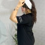 تیشرت زنانه ایموجی مدل love is (عمده)