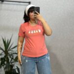 تیشرت زنانه ایموجی مدل پنج گربه عینکی (عمده)