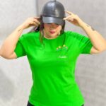 تیشرت زنانه ایموجی مدل گل و جیب (عمده)