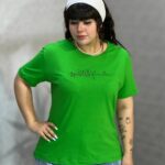 تیشرت زنانه ایموجی مدل پرنده و لاتین (عمده)