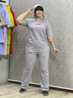 ست تیشرت و شلوار زنانه دیوان مدل Nike (عمده)