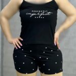 ست تاپ بندی و شورتک زنانه آراتین مدل 5 قلب (عمده)