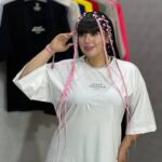 تیشرت باکسی لانگ آراتین مدل whatever