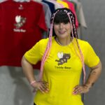 تیشرت یقه گرد آراتین طرح تدی (عمده)