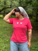 تیشرت یقه گرد آراتین طرح کوآلا و پاندا (عمده)