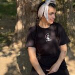 تیشرت یقه گرد آراتین گربه و قلب (عمده)