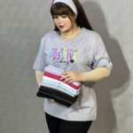 تیشرت یقه گرد آراتین طرح POSTIVE (عمده)