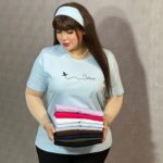 تیشرت یقه گرد آراتین طرح پرستو (عمده)