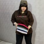 تیشرت باکسی زنانه آراتین مدل کاکتوس سرخابی (عمده)