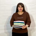 تیشرت باکسی زنانه دیوان مدل GOOD THINGS (عمده)